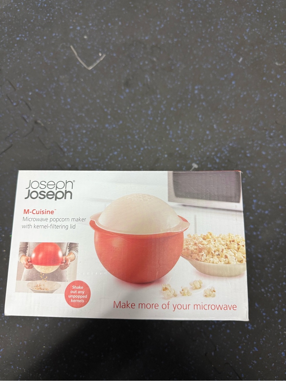 Joseph Joseph Red Microwave Popcorn Maker - M-Cuisine
